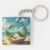 Sonnenuntergang Schlüsselanhänger (Rückseite)