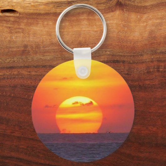 Sonnenuntergang Schlüsselanhänger (Vorderseite)