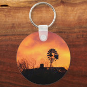 Sonnenuntergang Schlüsselanhänger (Vorderseite)