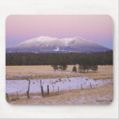 Sonnenuntergang Schneespitzen, Leitpersonal, Arizo Mousepad (Vorne)