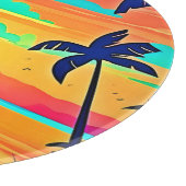 Sonnenuntergang Schneidebrett (Ecke)