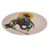 Sonnenuntergang Schneidebrett (Ecke)