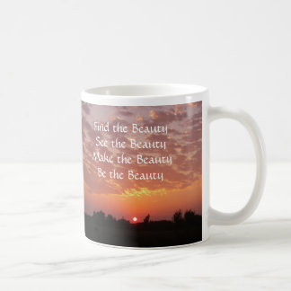 Sonnenuntergang-Schönheits-Tasse - besonders Kaffeetasse