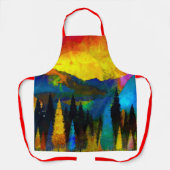 Sonnenuntergang Schürze (Vorderseite)