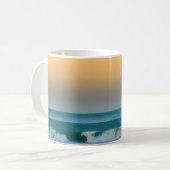 Sonnenuntergang Seascape 45 Kaffeetasse (Vorderseite Links)