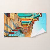 Sonnenuntergang: Seaside Hues Badhandtuch Set (Handtuch)