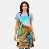 Sonnenuntergang: Seaside Hues Schürze (Getragen)