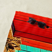 Sonnenuntergang: Seaside Hues Strandtuch (Beispiel)