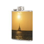 Sonnenuntergang-Segel Flachmann (Links)