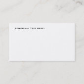 Sonnenuntergang-Segelboot Visitenkarte (Rückseite)