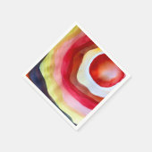 Sonnenuntergang Serviette (Ecke)