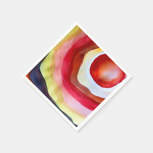 Sonnenuntergang Serviette (Ecke)