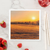 Sonnenuntergang Serviette (Beispiel)