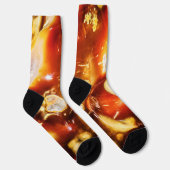 Sonnenuntergang Set in Stone Socken (Rechts)