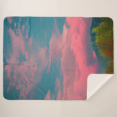 Sonnenuntergang Sherpadecke (Vorderseite (Horizontal))