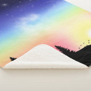 Sonnenuntergang Sherpadecke