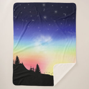 Sonnenuntergang Sherpadecke