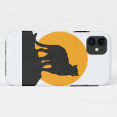 Sonnenuntergang-Silhouette Case-Mate iPhone Hülle (Rückseite (Horizontal))