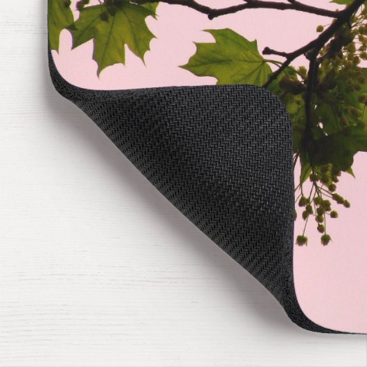 Sonnenuntergang-Silhouette Mousepad (Ecke)