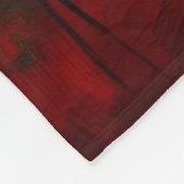 "Sonnenuntergang Silhouetten über Wasser" Fleecedecke (Ecke)