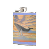 Sonnenuntergang-Sitzungs-Flasche Flachmann (Links)