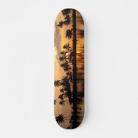 Sonnenuntergang Skateboard (Vorne)
