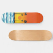 Sonnenuntergang Skateboard (Horizontal)