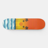 Sonnenuntergang Skateboard (Horizontal)