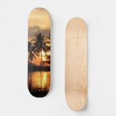Sonnenuntergang Skateboard (Vorderseite)