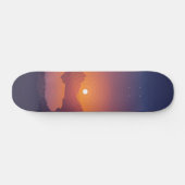 Sonnenuntergang Skateboard (Horizontal)