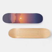 Sonnenuntergang Skateboard (Horizontal)