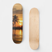Sonnenuntergang Skateboard (Vorderseite)