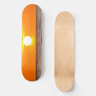 Sonnenuntergang Skateboard