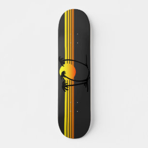 Sonnenuntergang Skateboard
