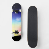 Sonnenuntergang Skateboard (Vorderseite)