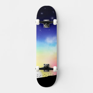 Sonnenuntergang Skateboard