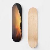 Sonnenuntergang Skateboard (Vorderseite)