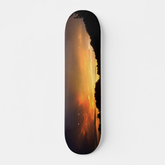 Sonnenuntergang Skateboard (Vorne)