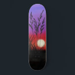 Sonnenuntergang Skateboard-Malerei Skateboard<br><div class="desc">Sonnenuntergang Skateboard</div>