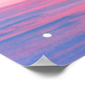 Sonnenuntergang Sky Ocean Natural Landschaft Poster (Ecke)