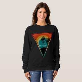 Sonnenuntergang Sommer Vintag Sweatshirt