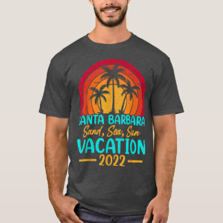 Sonnenuntergang Sommerurlaub 2022 Kalifornien Sant T-Shirt