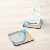 Sonnenuntergang Sonnenbrille Phantastisch Retro Il Untersetzer (Rechte Seite)