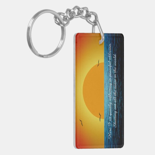 Sonnenuntergang Soul Schlüsselanhänger (Vorderseite links)