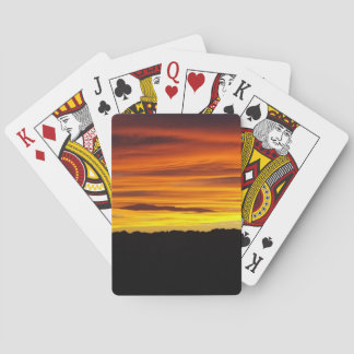 Sonnenuntergang  spielkarten