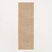 Sonnenuntergang-Strand hawaiisches Longboard Yogamatte (Rückseite)