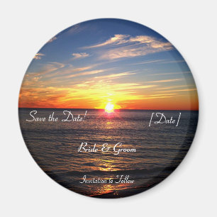SONNENUNTERGANG-STRAND MAGNET
