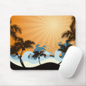 Sonnenuntergang-Strand Mousepad (Mit Mouse)