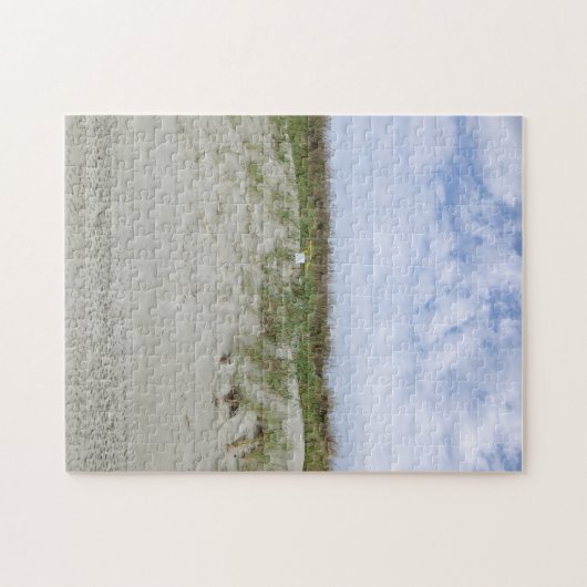 Sonnenuntergang-Strand, North Carolina Puzzle (Horizontal)