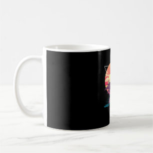Sonnenuntergang Strand Palmen tropischer Sommer Re Kaffeetasse
